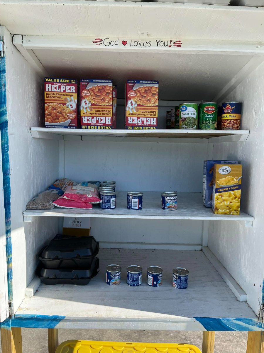 Neighbors stocking Lily's Blessing Box